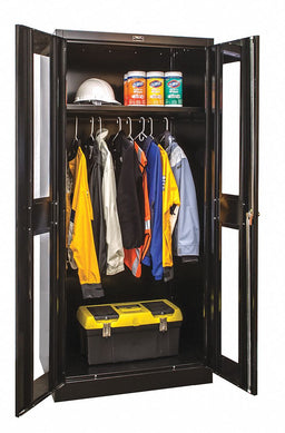 J6213 Wardrobe Cabinet 72 H 36 W Black