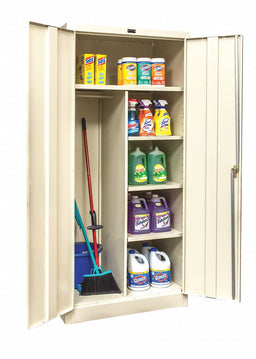 Combo Wardrobe Cab 72 H 36 W Tan