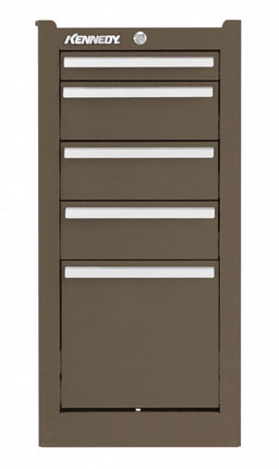 SideCabinet Brown 5Drawers 29in-H
