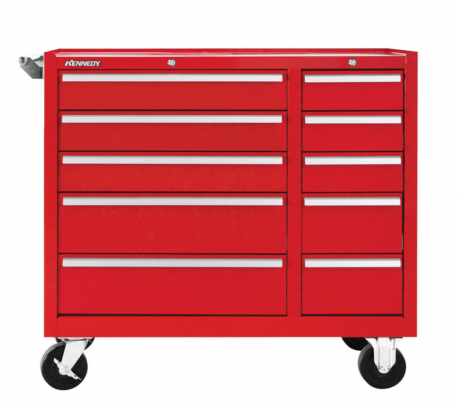 Rolling Tool Cabinet Red Heavy Duty