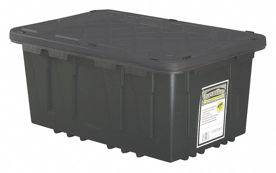Storage Tote Plastic 27 gal