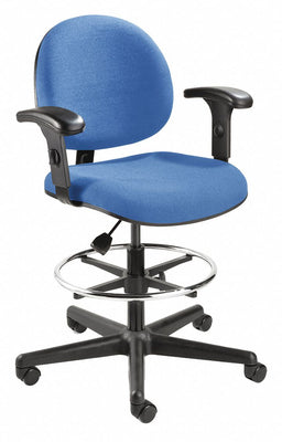 Drafting Chair 55 in H Black