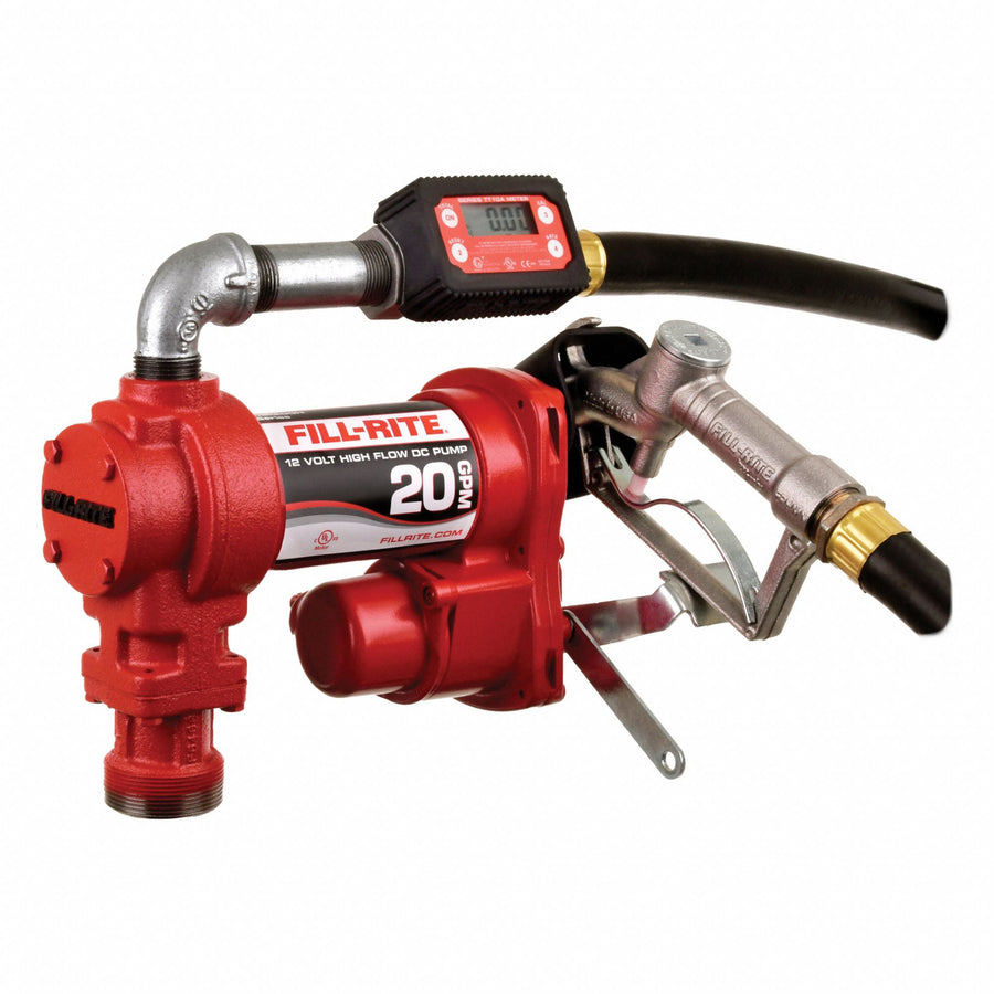 Fuel Transfer Pump 1/4 HP 12VDC 20 gpm