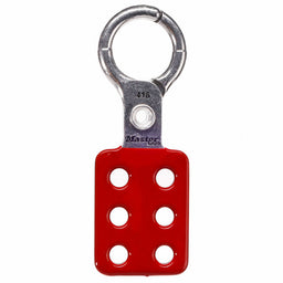 Lockout Hasp Snap-On Red 4-3/8in. L