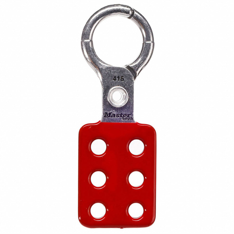 Lockout Hasp Snap-On Red 4-3/8in. L