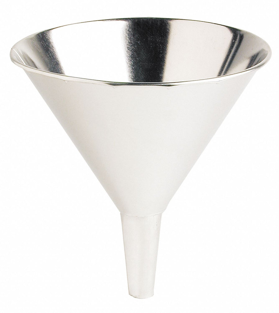 Funnel 10 oz Tin Silver
