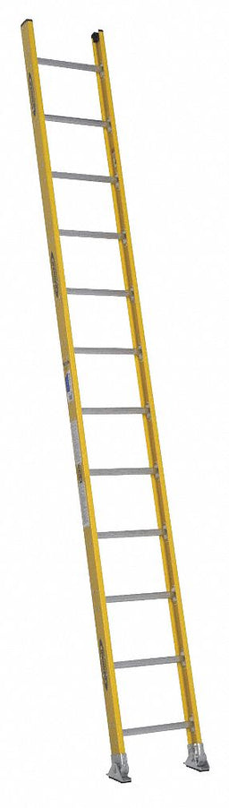 Straight Ladder H 12 ft Fiberglass