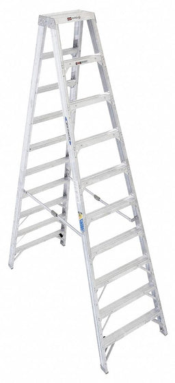 Stepladder T400 H 10 ft Spread 78-1/4 In