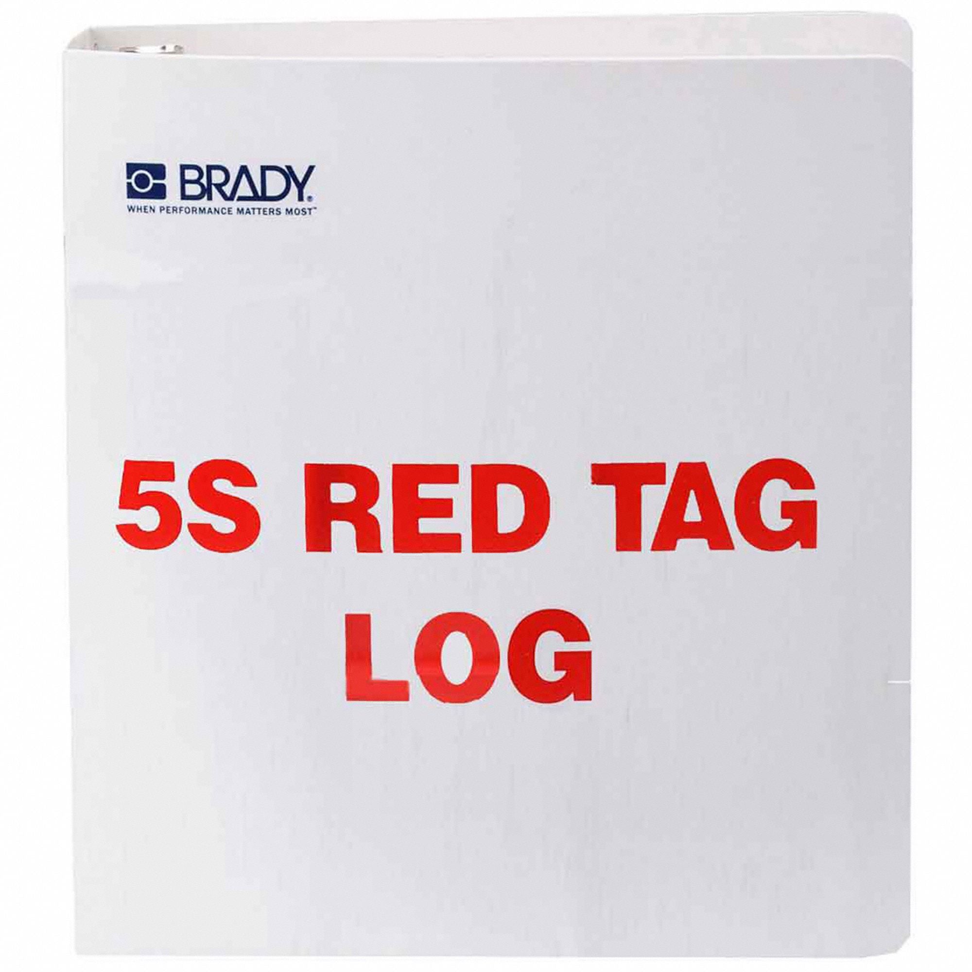 Red Tag Binder