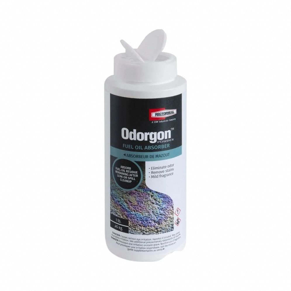 Oil Only Absorbent 1 lb Canister White