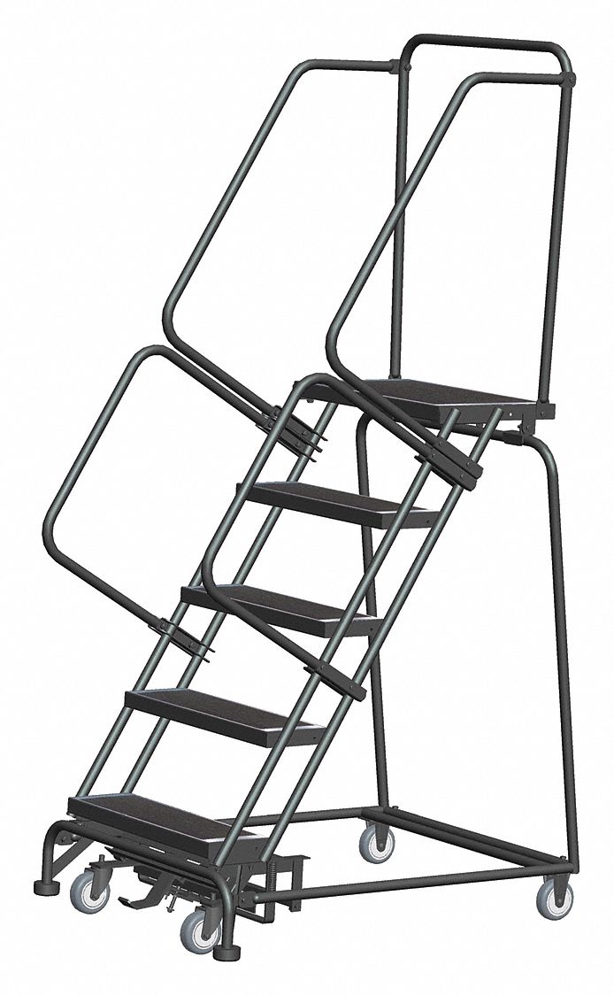 Rolling Ladder Expanded Metal Step Tread