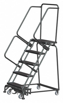 Rolling Ladder Expanded Metal Step Tread