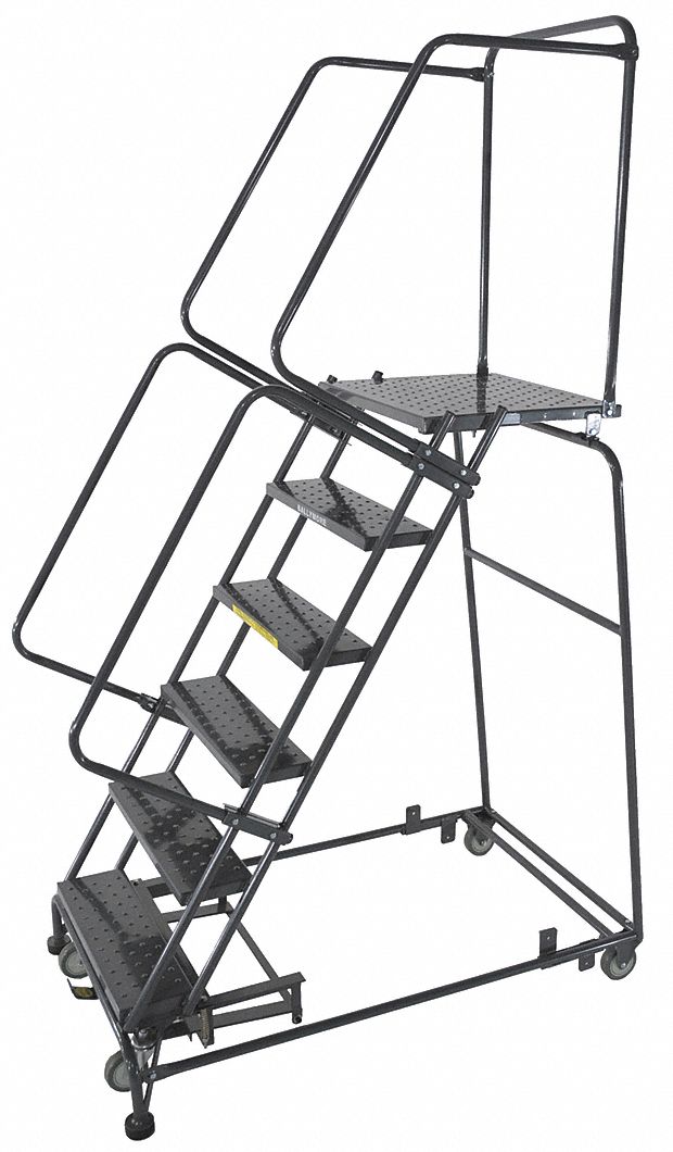 Rolling Ladder Abrasive Mat Step Tread