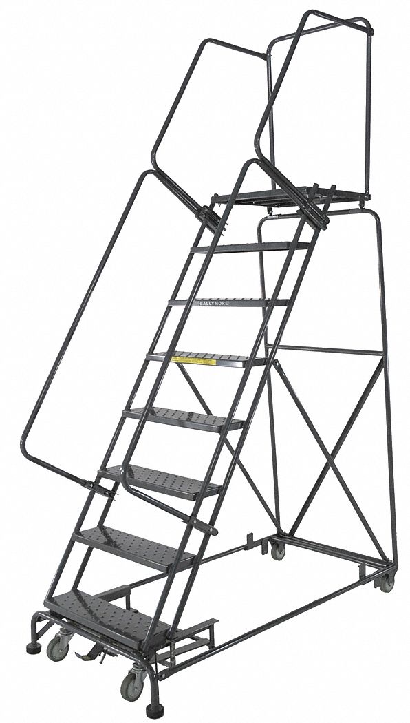 Rolling Ladder Abrasive Mat Step Tread