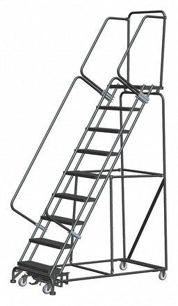Rolling Ladder Abrasive Mat Step Tread