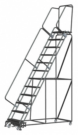Rolling Ladder Abrasive Mat Step Tread
