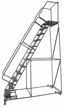 Rolling Ladder Expanded Metal Step Tread