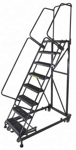Rolling Ladder Serrated Step Tread Steel