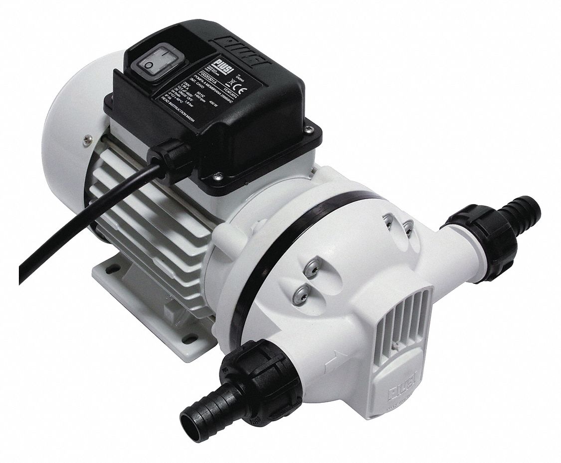 Electric Drum Pump 120VAC 9 gpm 2/3 HP