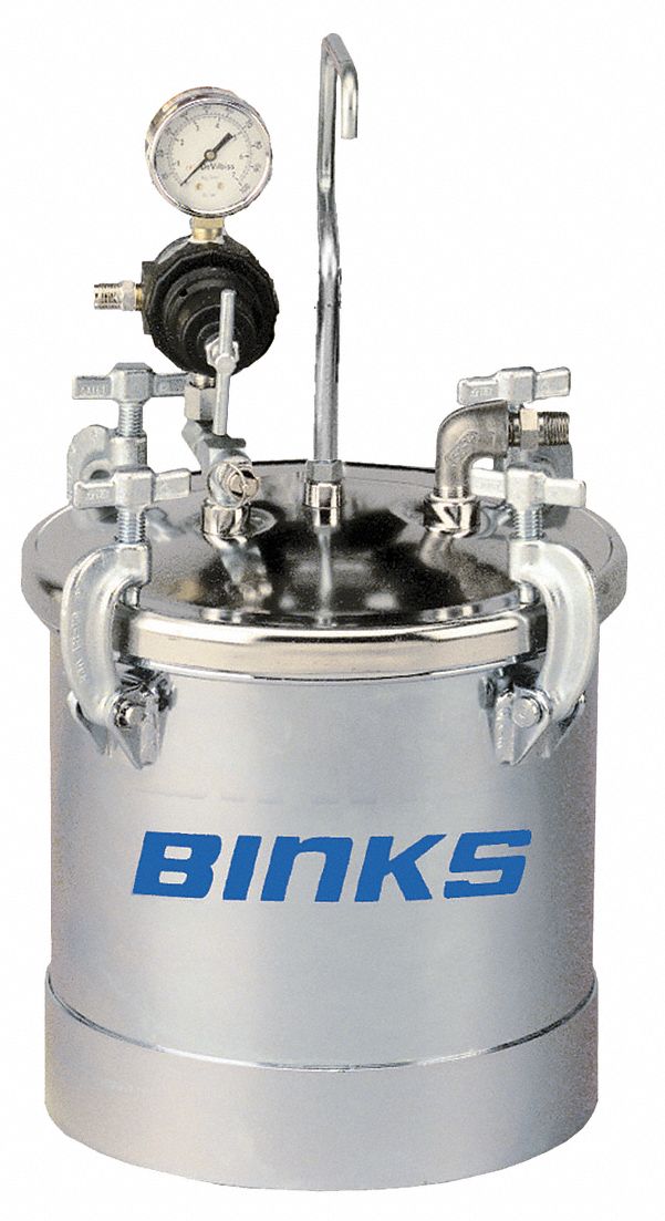Paint Tank 2.8 gal Zinc Plated Steel