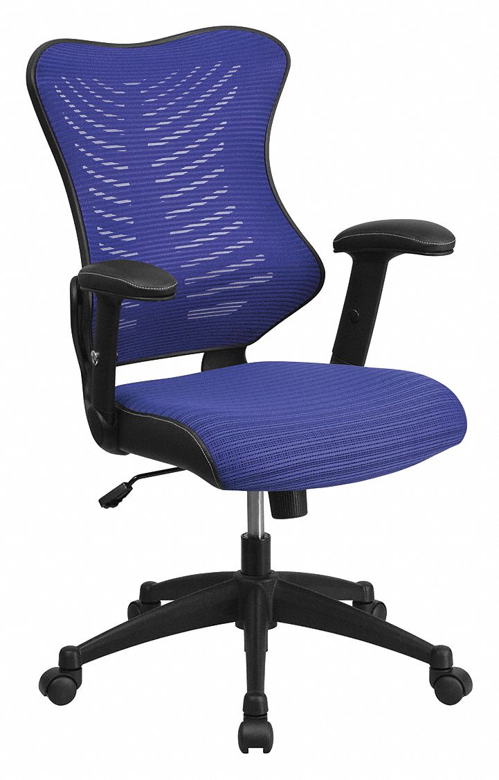 Office Chair 42.75 in H Blue