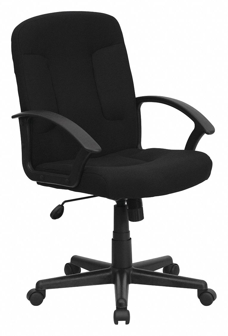 Office Chair 40.5 in H Black