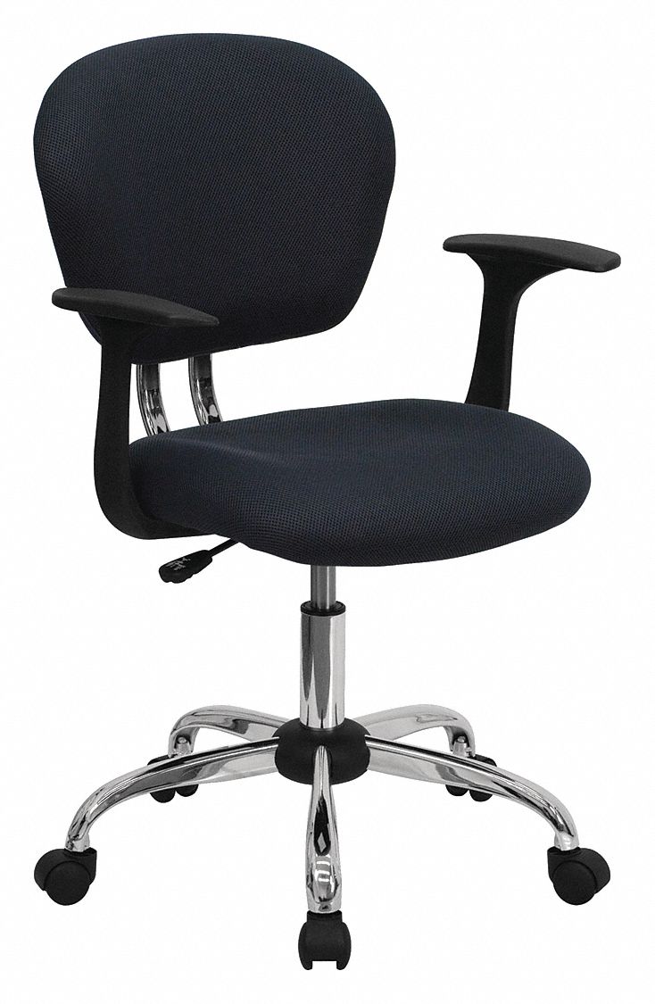 Office Chair 37.5 in H Gray