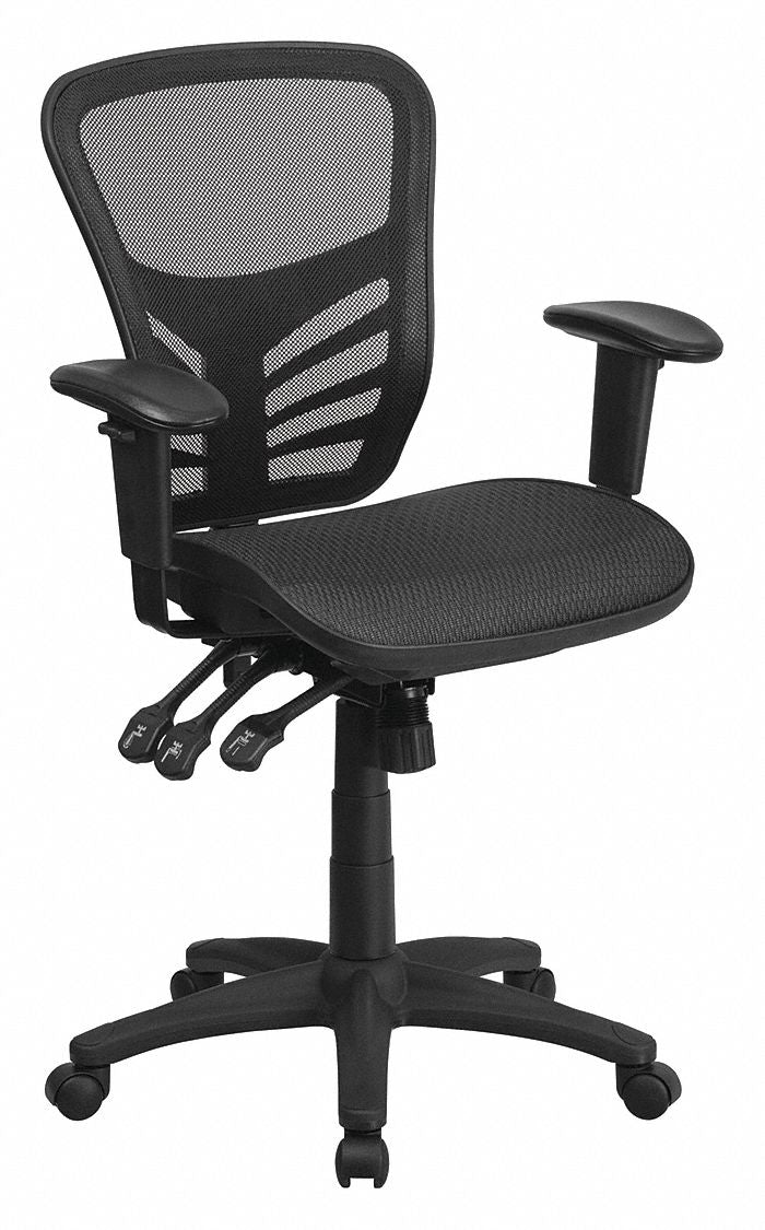 Office Chair 43.75 in H Black