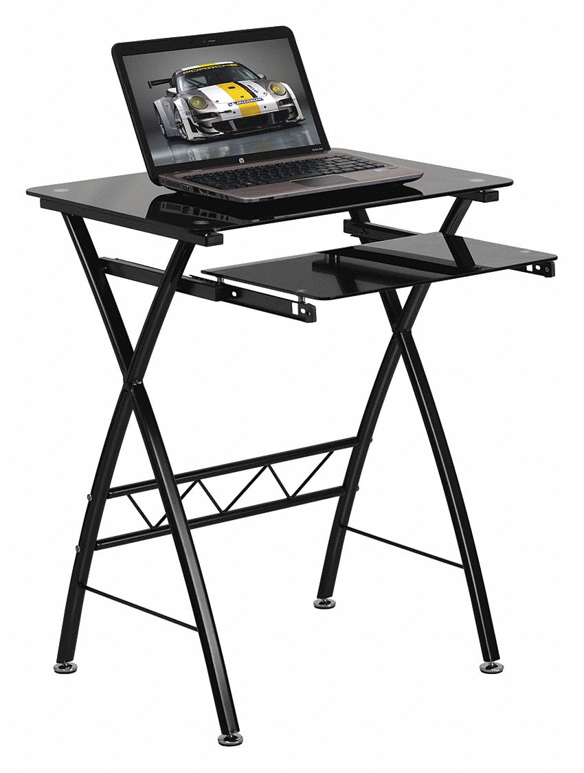Office Desk 29.813 in H Black