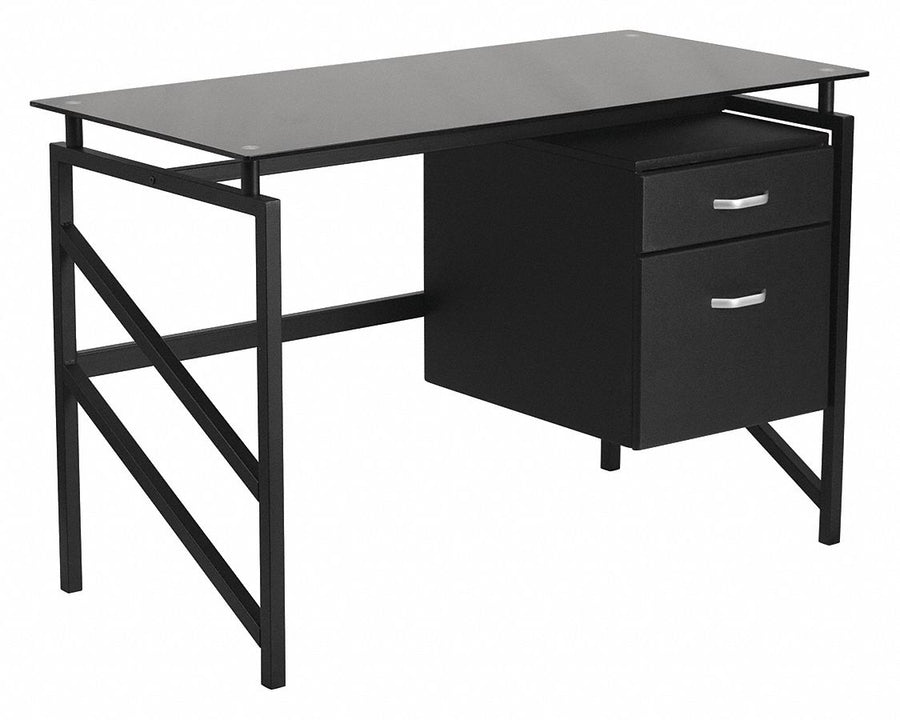 Office Desk 30 in H Black