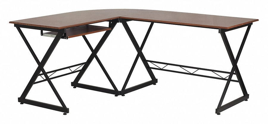 Office Desk 29 3/4 in H Wood Grain
