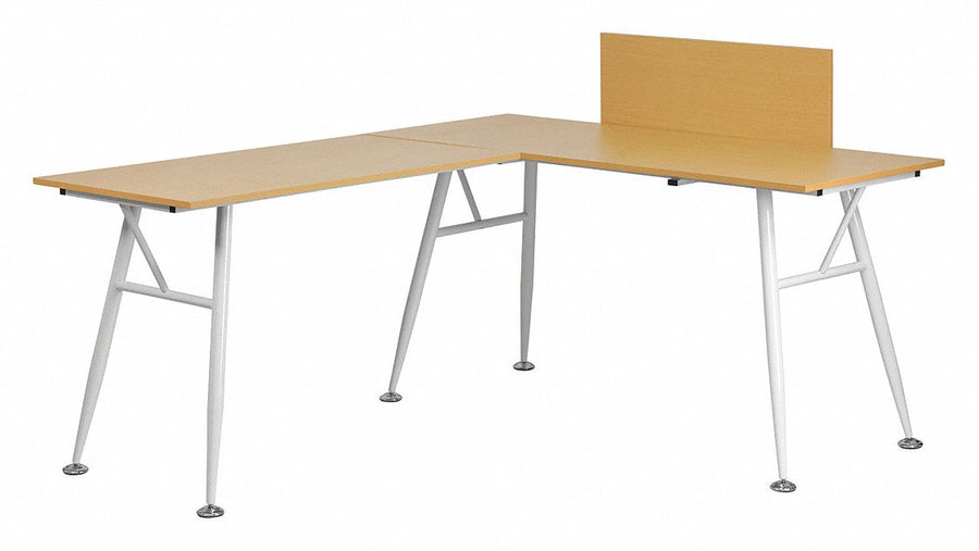 Office Desk 39 3/4 in H Wood Grain