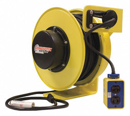 Cord Reel 100ft 12 AWG Outlet Bx 125VAC