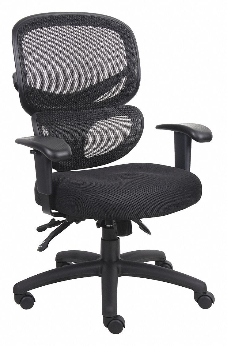 Office Chair 40.5 in H Black