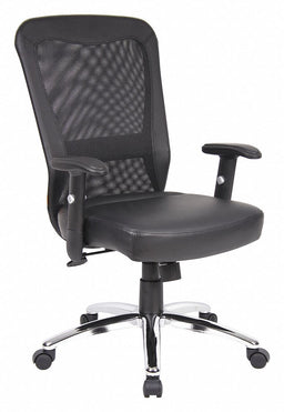 Office Chair 44.5 in H S Black