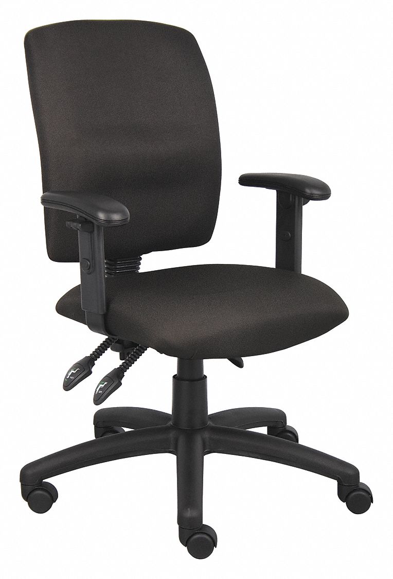 Office Chair 43.5 in H Black