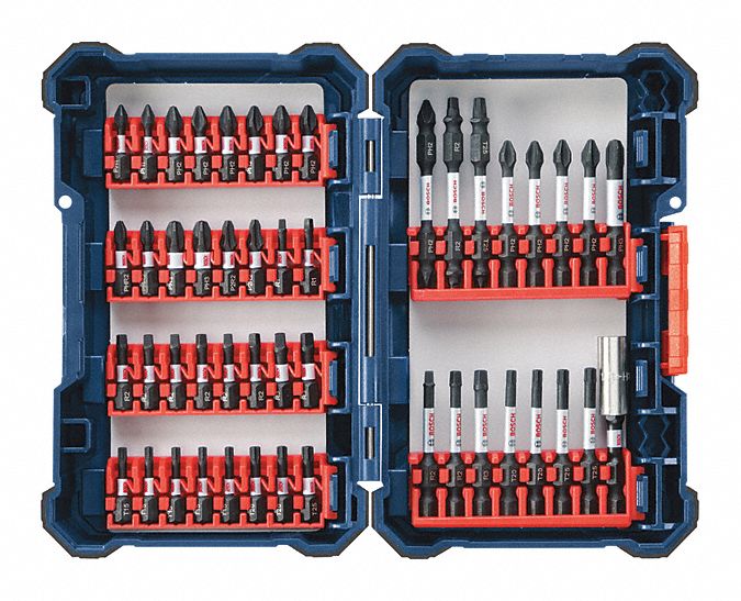 Screwdriver Bit Set Steel 48 No of pcs.