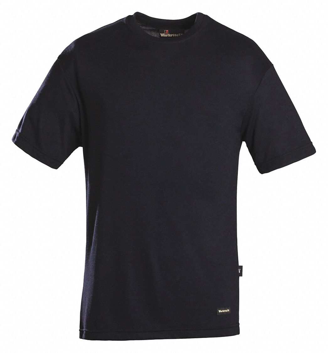 Flame-Resistant Shirt L Size Navy