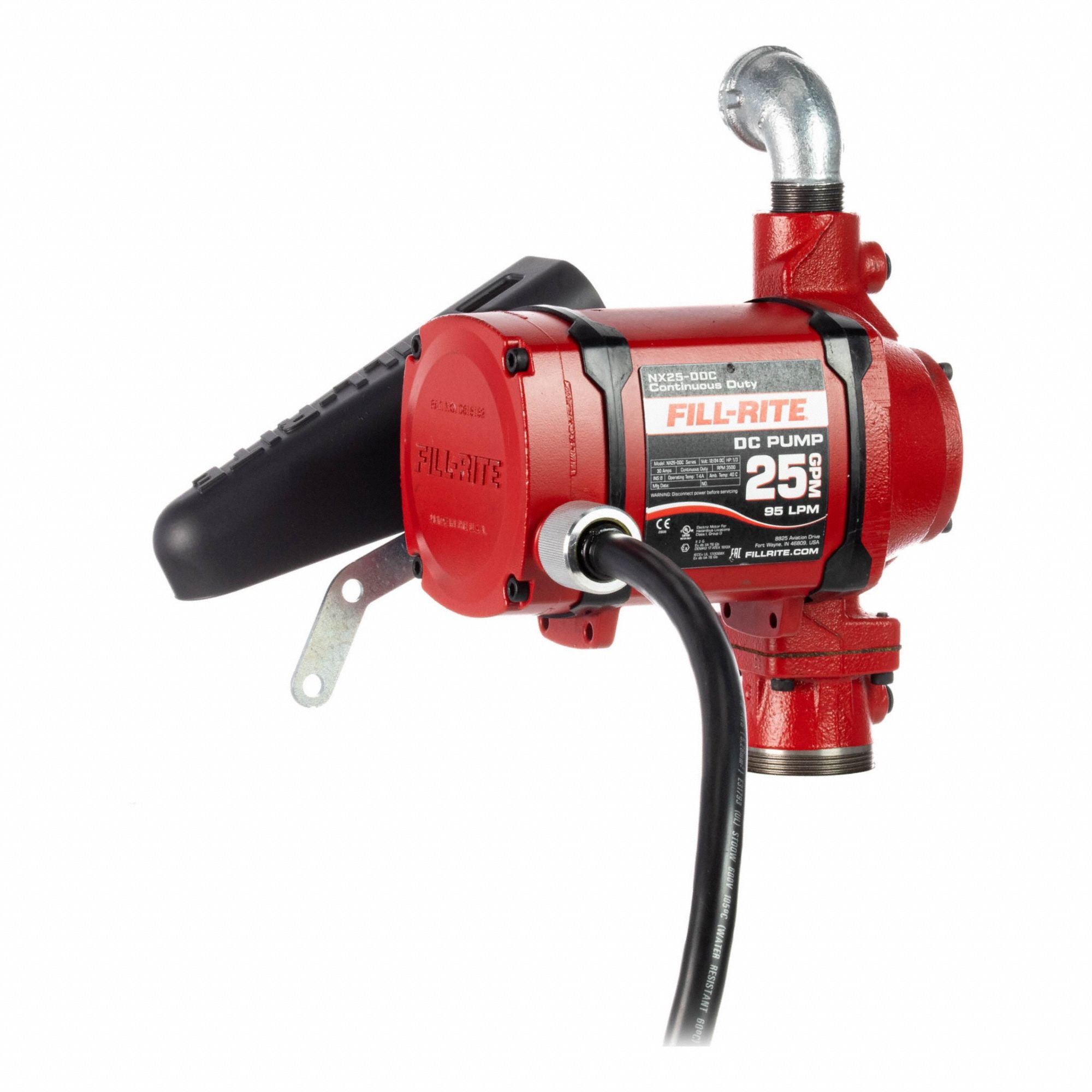 Fuel Pump 1/3 HP 12 to 24VDC 25 gpm