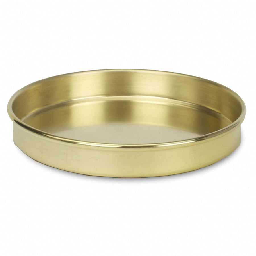 Pan Brass 8 In Half Ht