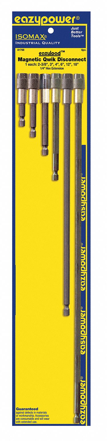 Bit Holder 1/4 1/4 18 PK6