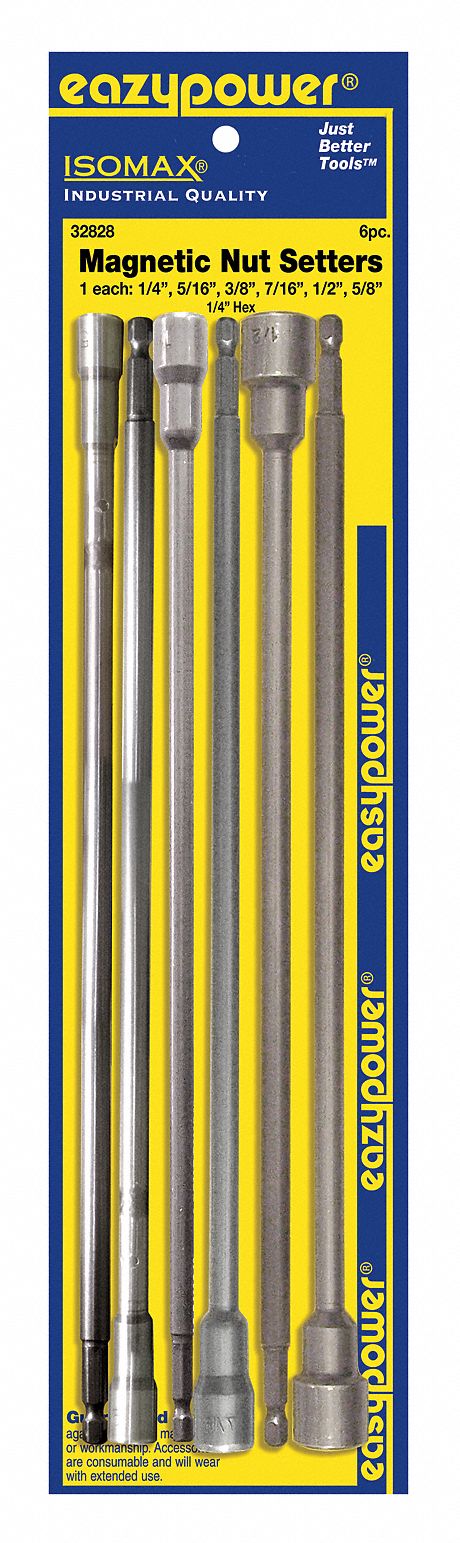 Nutsetter Set Steel Impact Rated PK7