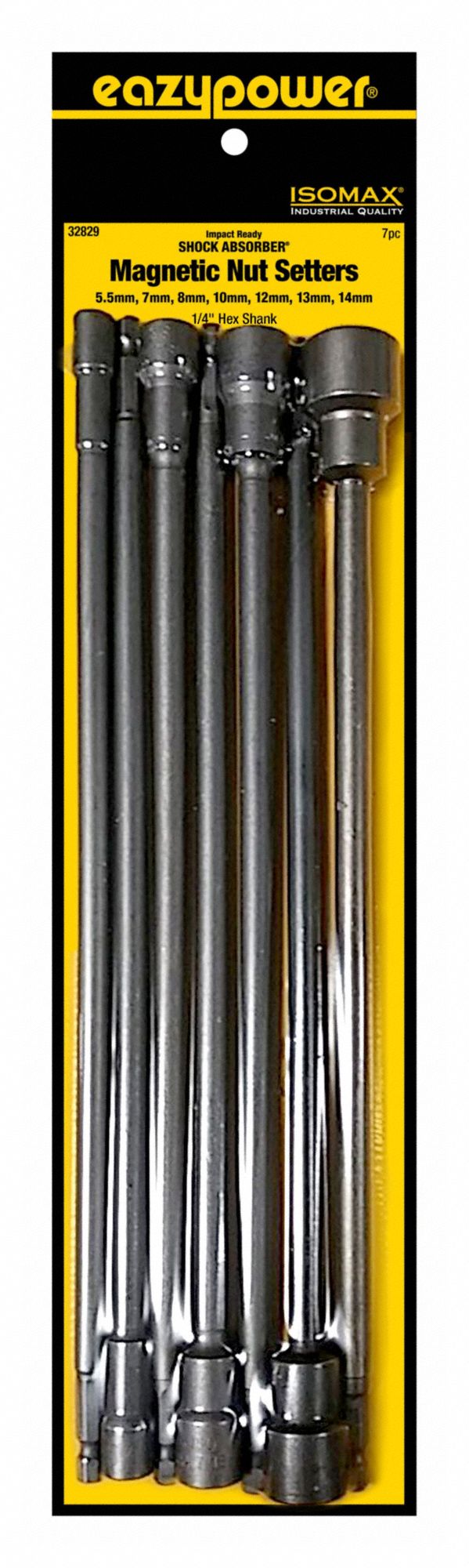 Nutsette Hex 12 L Steel PK7