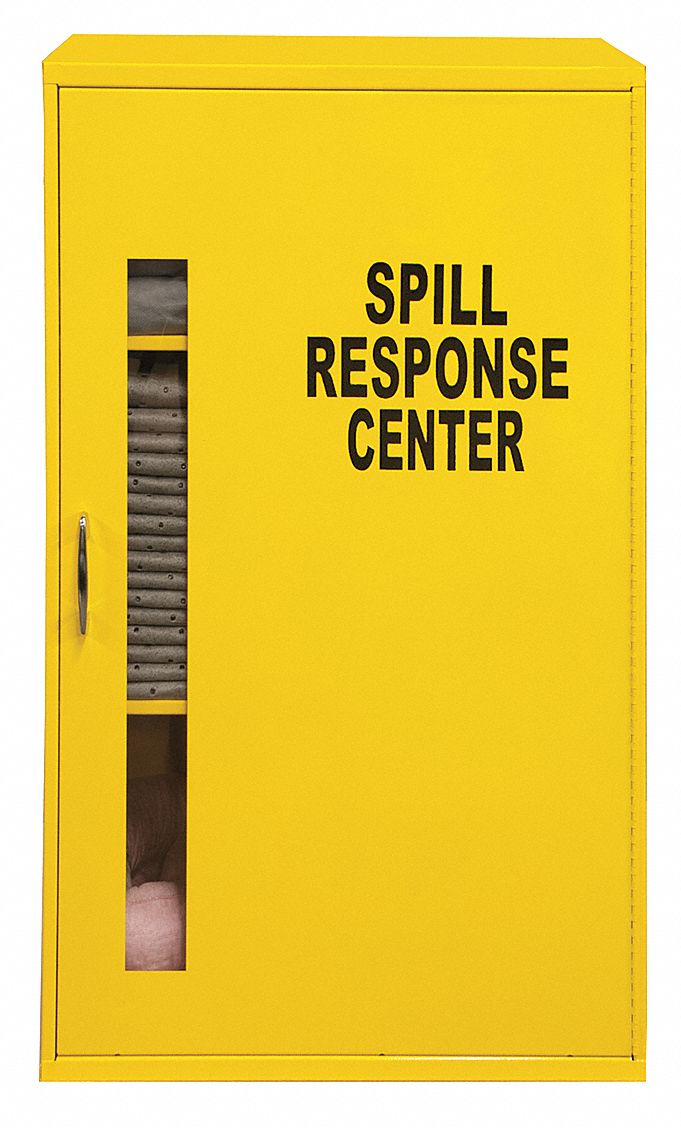 Spill Control Cabinet Yellow