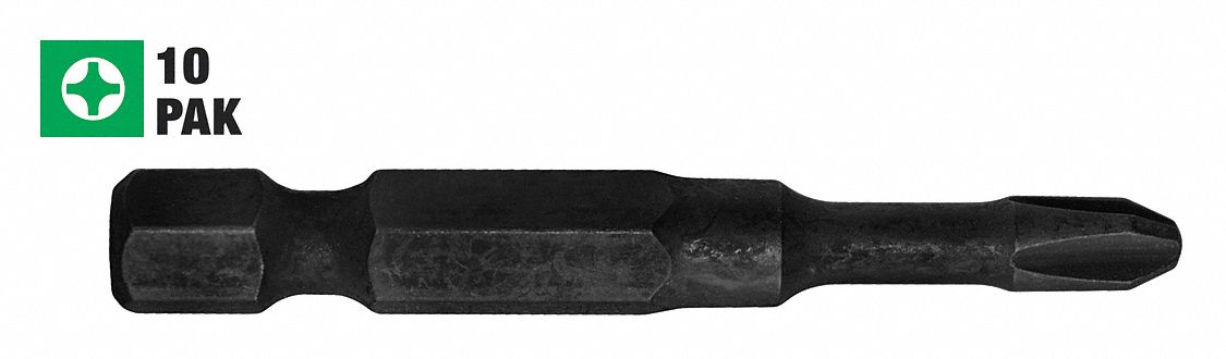 Impact Pro Screwdriver Bit Phil 3 10Pk