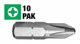 Phillips Insert Screwdriver Bit 3 25Pk