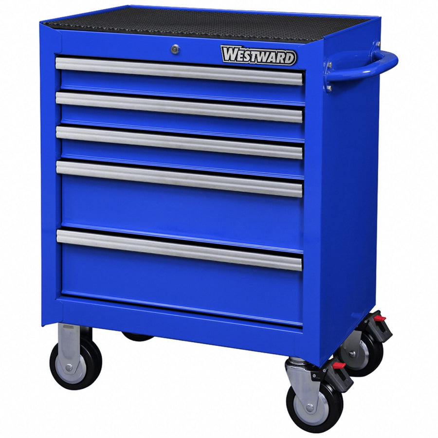 Rolling Tool Cabinet Blue Heavy Duty