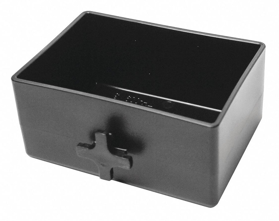 Plyprpylne Plastic Box Hangers Black PK2