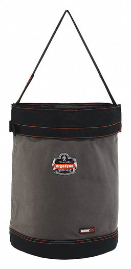 Bucket Bag Canvas Straight Wall Gray