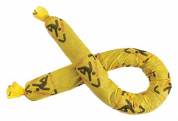 Absorbent Sock Yellow 4 ft L PK12